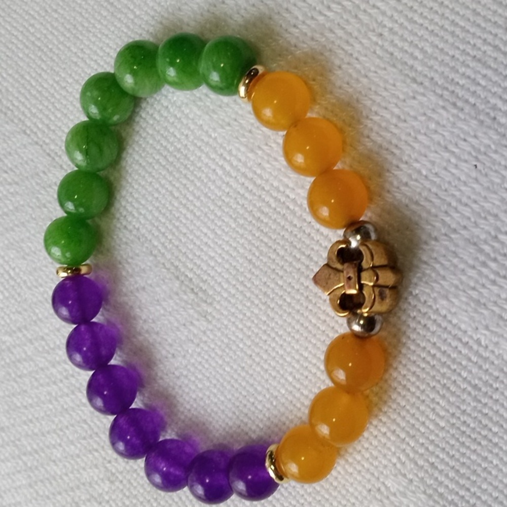 BRACELET NEW ORLEANS/MARDI GRAS